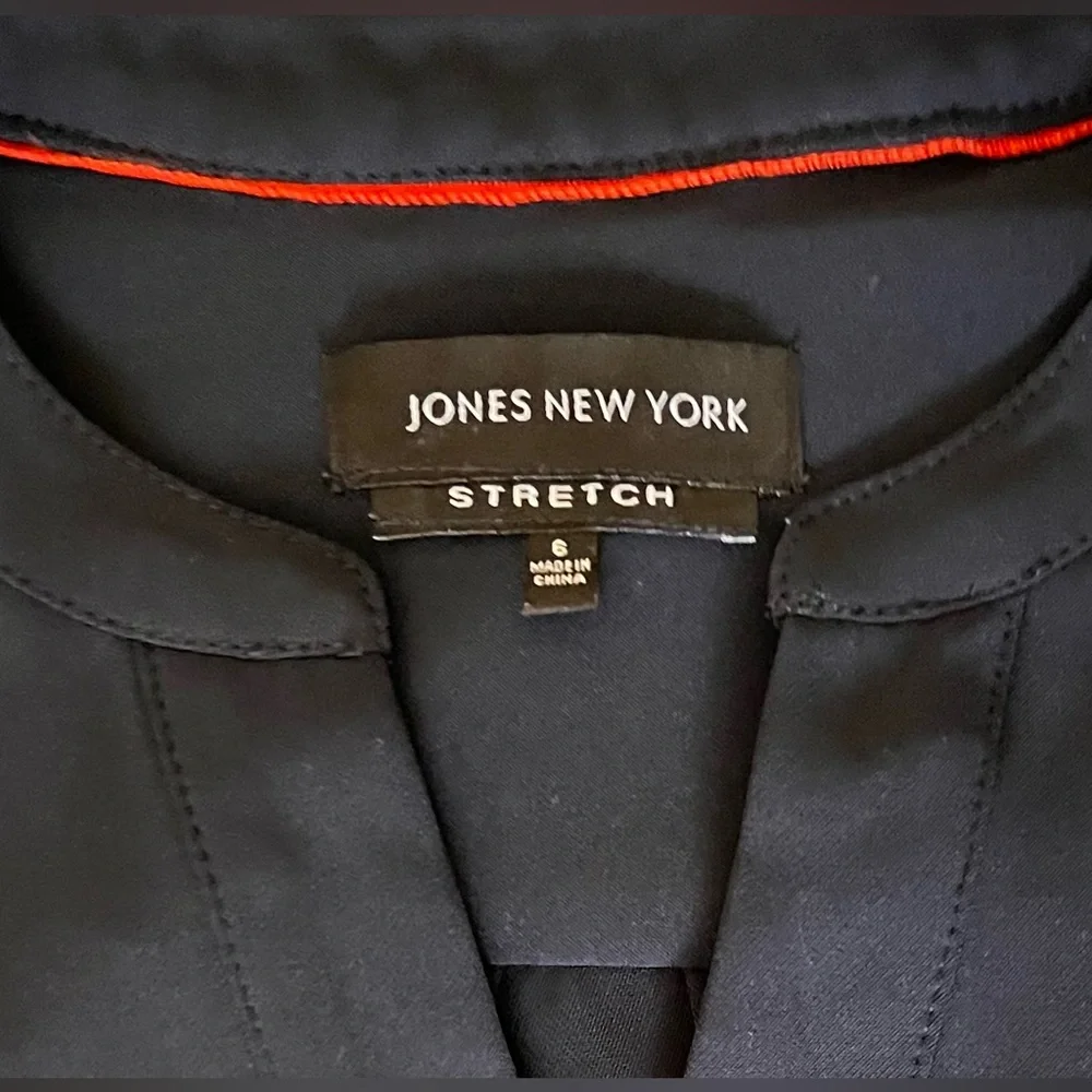 Pop-Over Button Up Shirt Dress With Tie Belt Size 6 - Picture 6 of 6